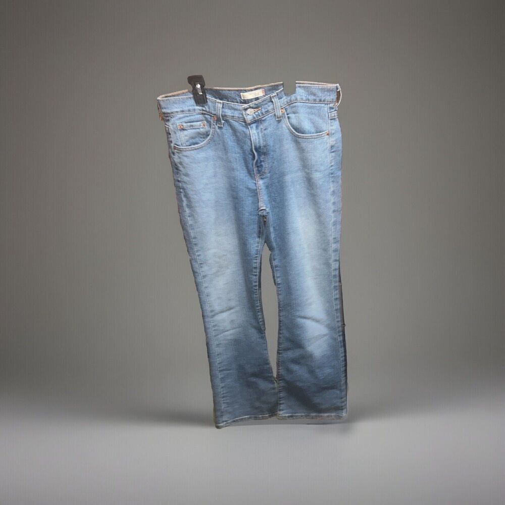 A4 Levi’s 515 Women's Jeans Size 10 Short Blue Denim 10S BootCut